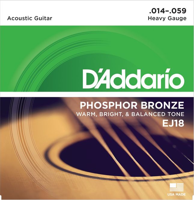 Hovedbilde D'Addario Fretted EJ18 014 - 059