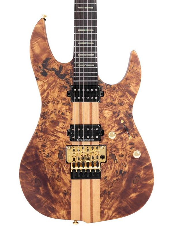 Sire X10/NTS Larry Carlton alder + poplar burl neck-through electric guitar