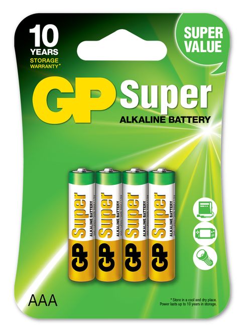 Hovedbilde GP Batteries LR03/AAA 4-Pack