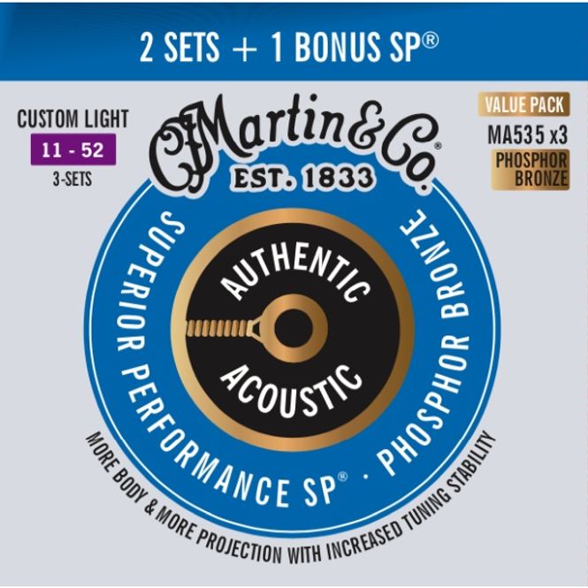 Hovedbilde Martin Guitar MA535PK Authentic Acoustic SP ...