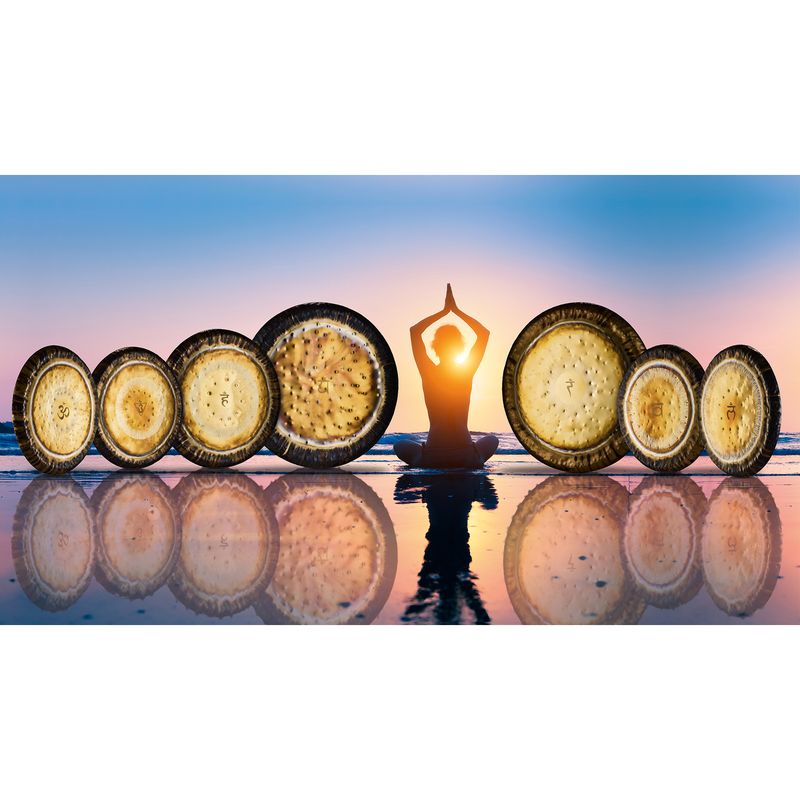 Meinl Sonic Energy G36NC3 36''/90cm Navel Chakra Gong, 126,22 Hz