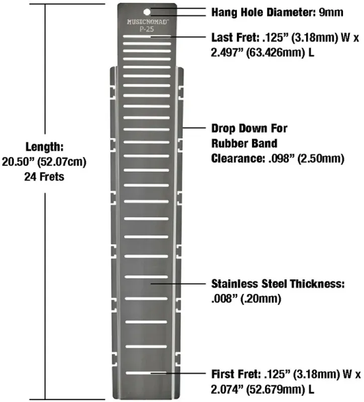 MusicNomad MN802 Fretshield P-25