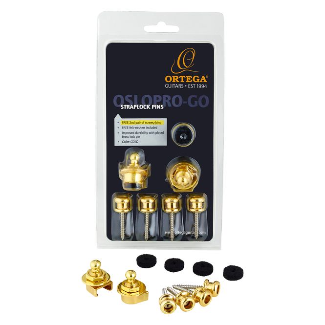 Hovedbilde Ortega OSLOPRO-GO Straplock Pin Set, Gold