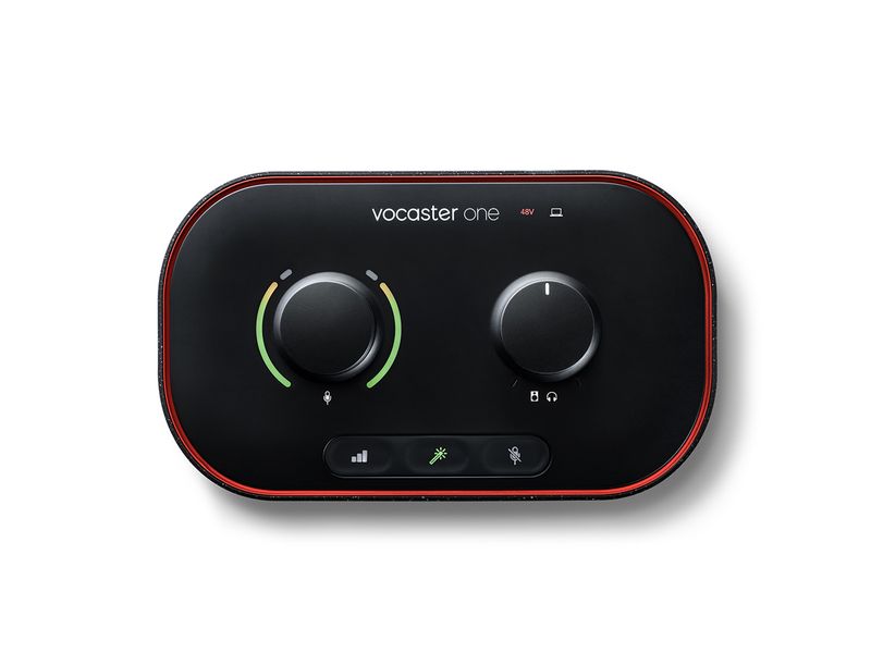 Focusrite Vocaster One Studio | bundle med USB lydkort, mikrofon