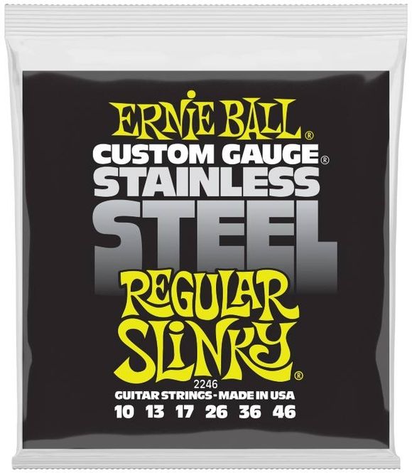Hovedbilde Ernie Ball 2246 Stainless Steel Regular Slinky ...