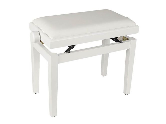 Hovedbilde Boston PB1-3540 Regulerbar Pianokrakk Hvit Matt
