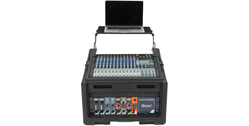 SKB Cases 1SKB-R104W 10 x 4 Compact Rolling Rig