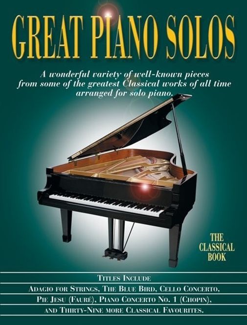 Hovedbilde Great Piano Solos: The Classical Book
