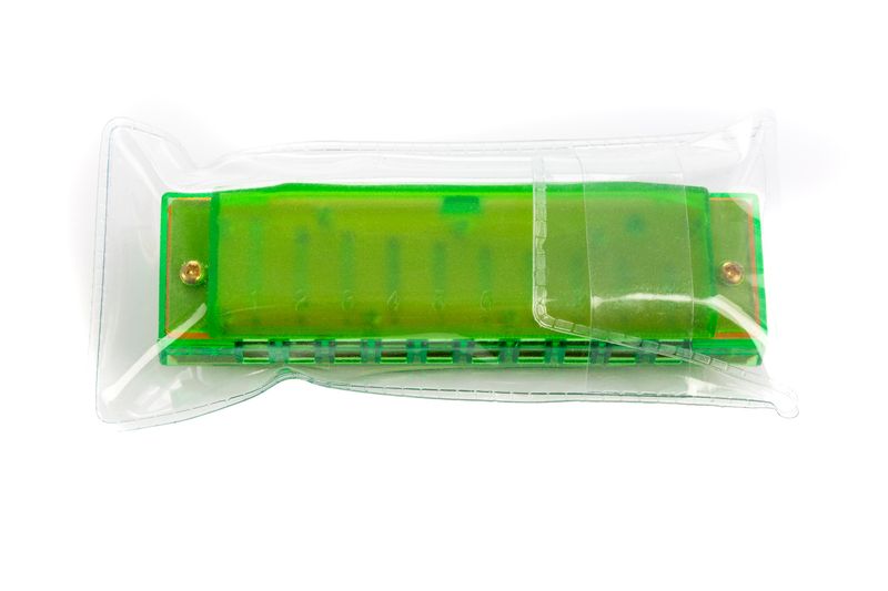 HOHNER TRANSLUCENT HARP GREEN