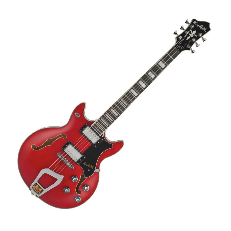 Hagstrom Alvar Wild Cherry Transparent