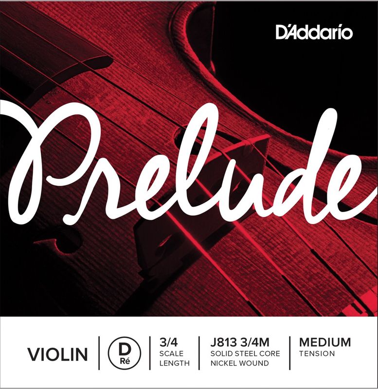 D'Addario Orchestral J813 3/4M D Medium Tension