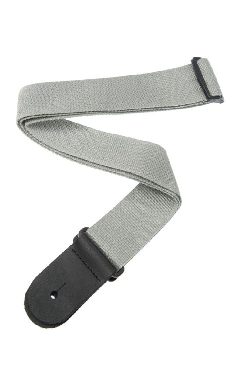 D'Addario PWS105 Axelband 50 mm Poly-Pro - Silver