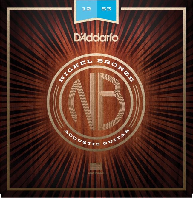 Hovedbilde Daddario NB1253 Light 012-053