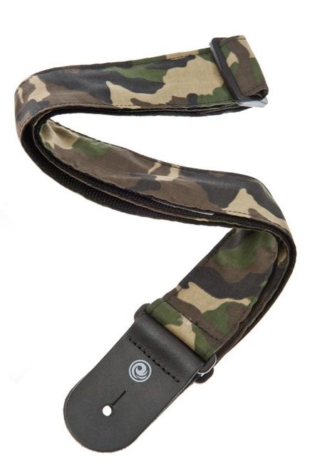 Hovedbilde D'Addario 50G04 Axelband 50 mm Woven-Camouflage