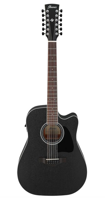 Ibanez AW8412CE-WK Weathered Black