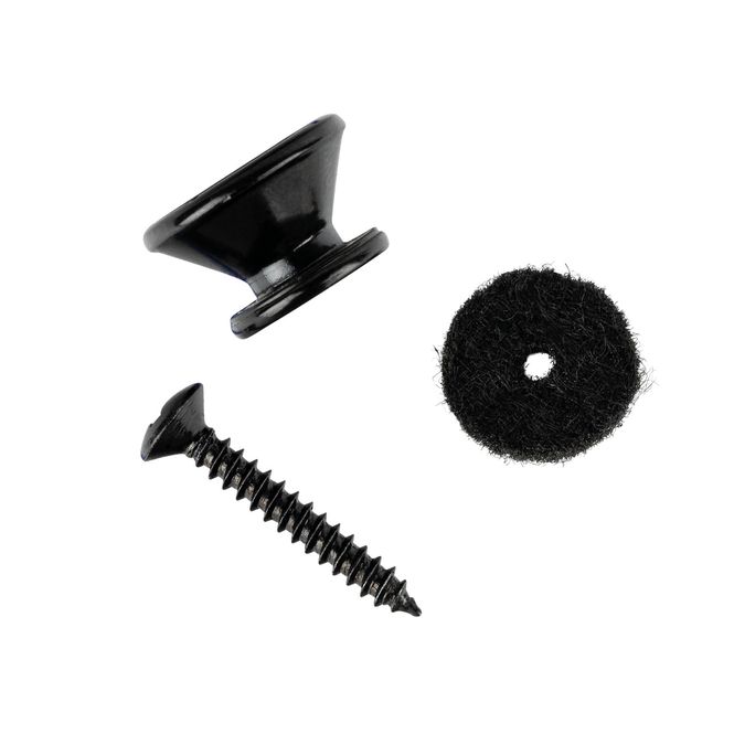 Hovedbilde Ortega OSTP2-BK Strap-pin svart 2 stk