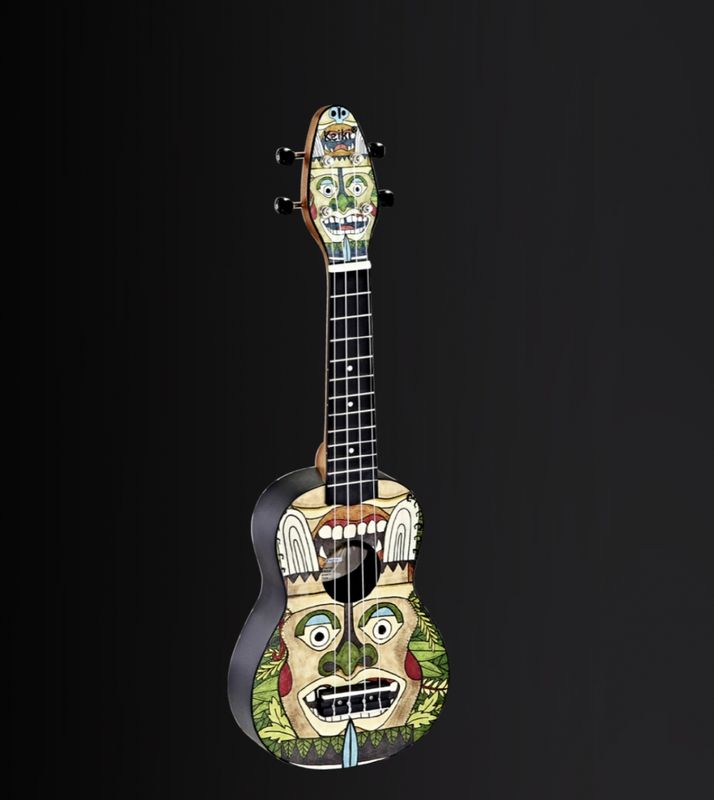 Ortega K2-TM Keiki Sopran Pakke - Totem