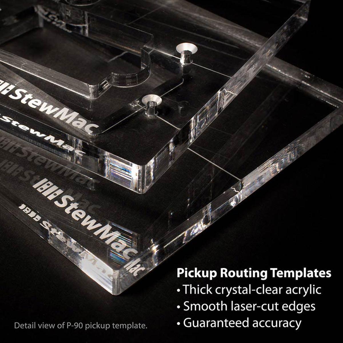 StewMac pickup routing template for P90 SM2260