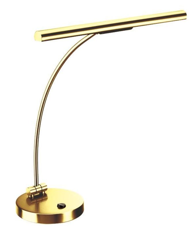 HED Pianolampe L3451 Blank Messing LED