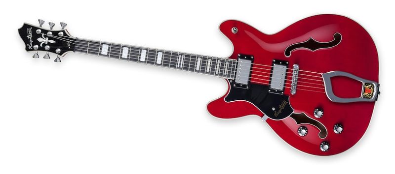 Hagstrom Viking Left Wild Cherry