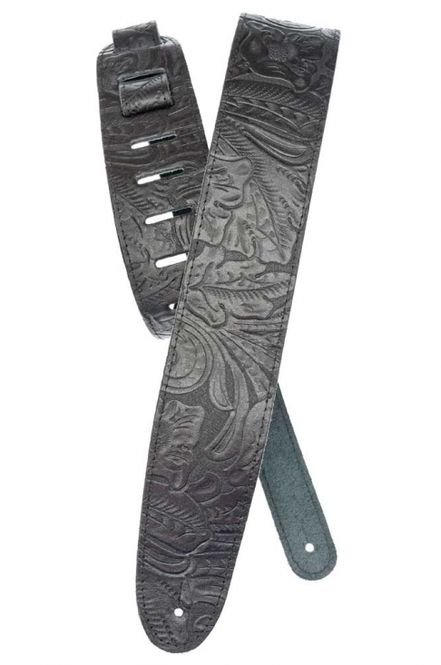 Hovedbilde D'Addario 25LE00 Axelband svart läder