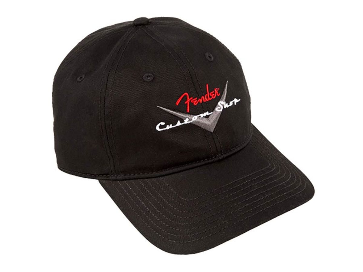 Fender Caps custom shop baseball hat svart