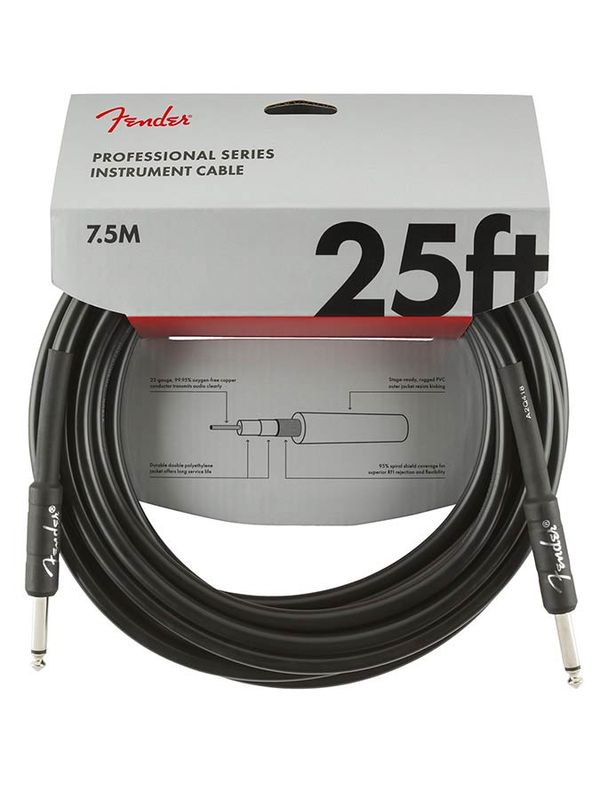 Fender Professional Series Instrumentkabel 7.5m