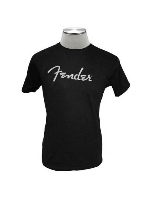 Hovedbilde Fender  T-Shirts spaghetti logo men's tee, black, ...