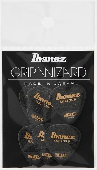 Hovedbilde Ibanez PPA16XSG-BK Sand Grip X-Heavy Black 6stk