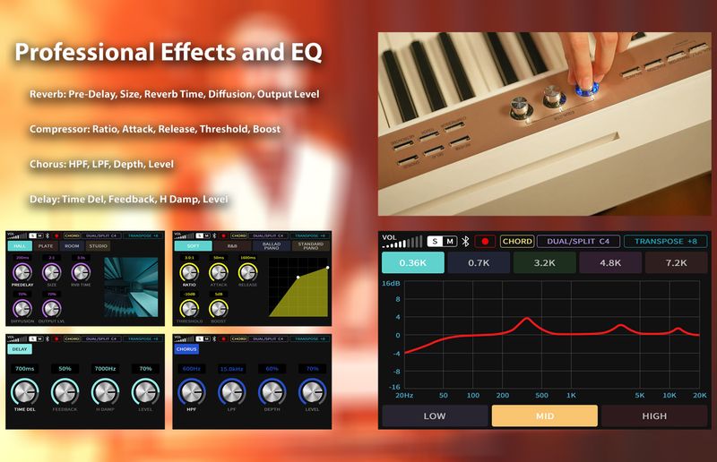 NUX NPK-20 B Digitalpiano