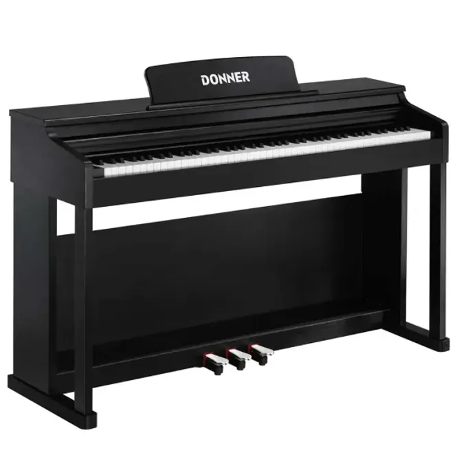 Hovedbilde Donner DDP-100 digitalpiano svart matt