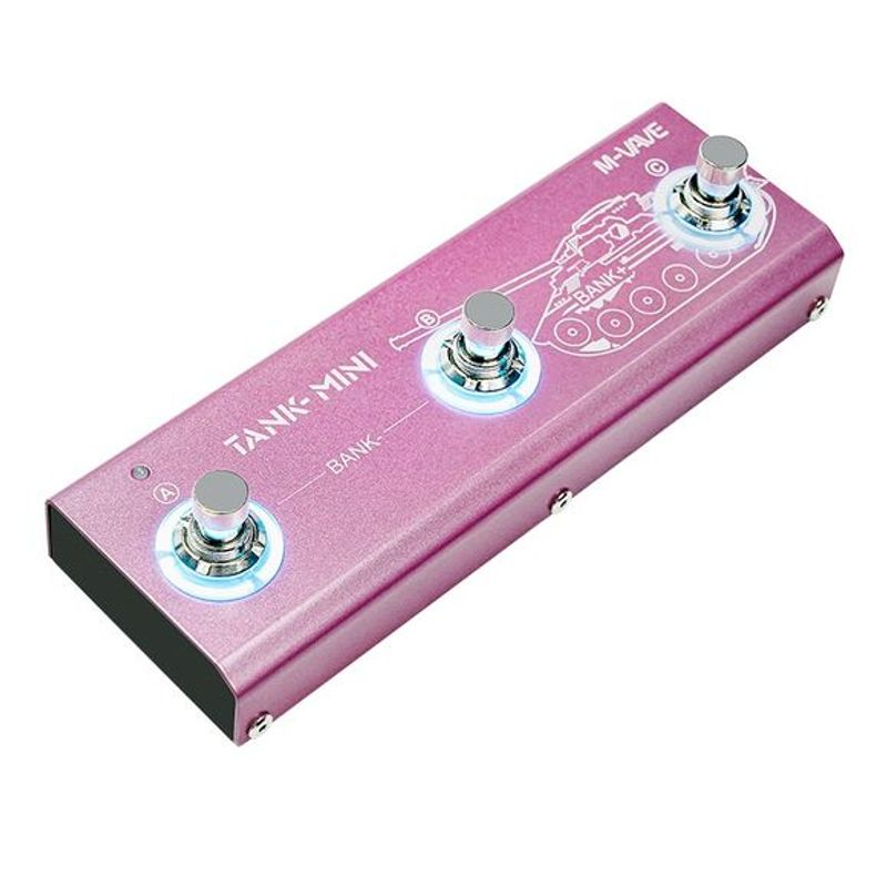 M-vave Tank Mini gitar-effekt-pedal
