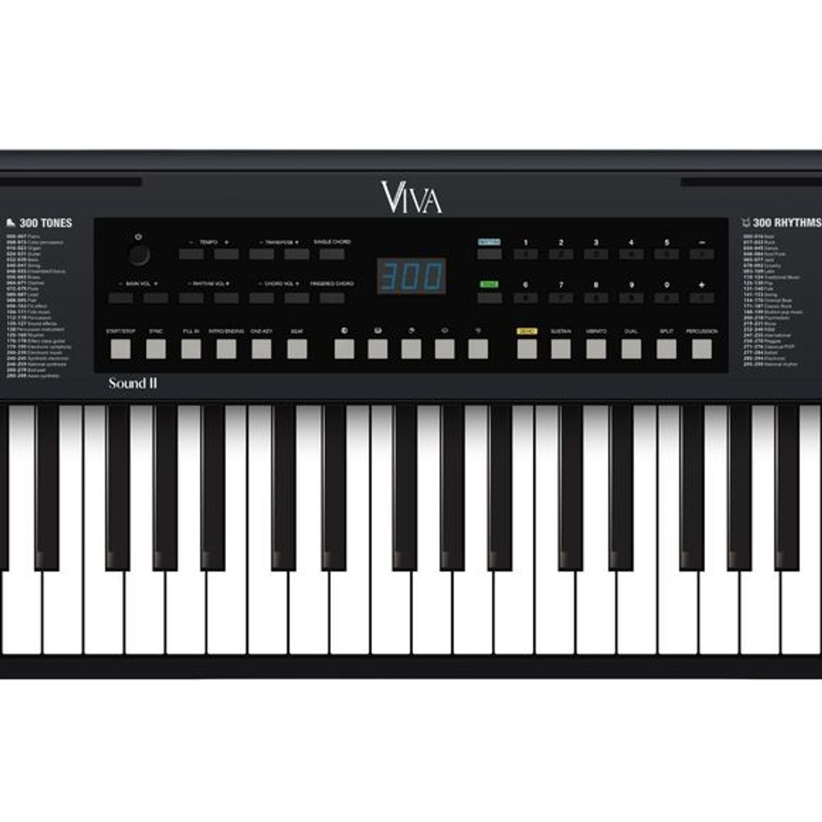 Viva Sound II keyboard 61 tangenter