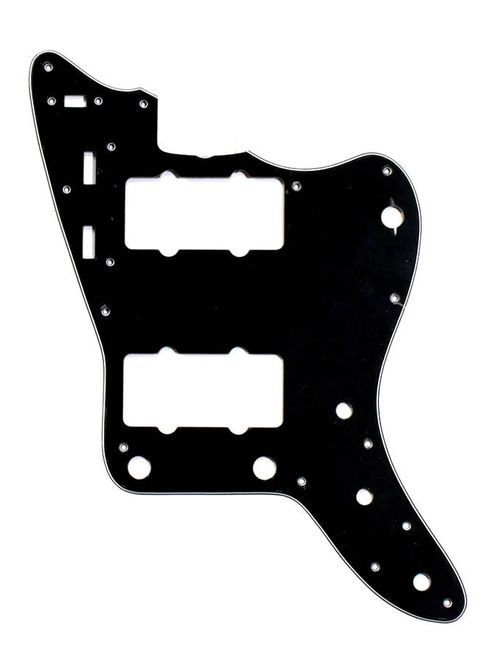 Hovedbilde Allparts PG0582033 USA Jazzmaster Plekterbrett Black