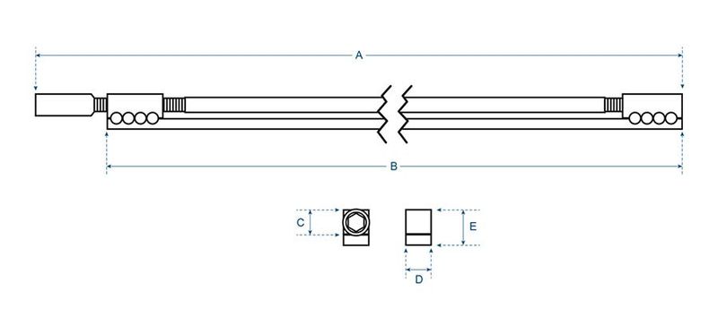 Boston TRD-460-HY  double action truss rod