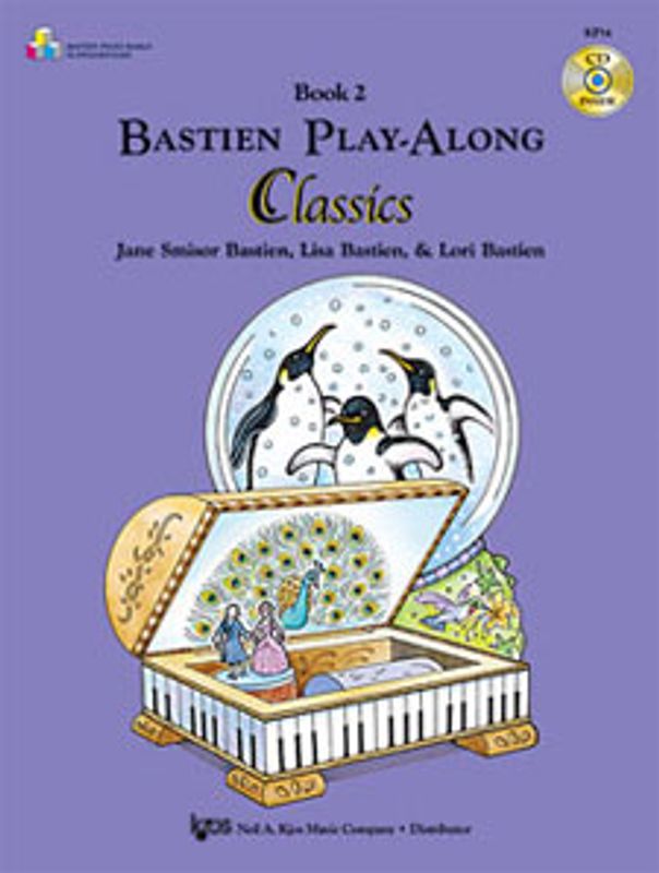 Bastien Play-Along Classics, Book 2 m/CD