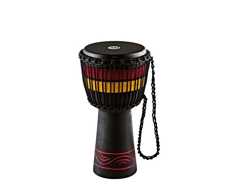 Meinl Percussion ADJ7-M 10'' African Rope Djembe, Fire Rhythm Se