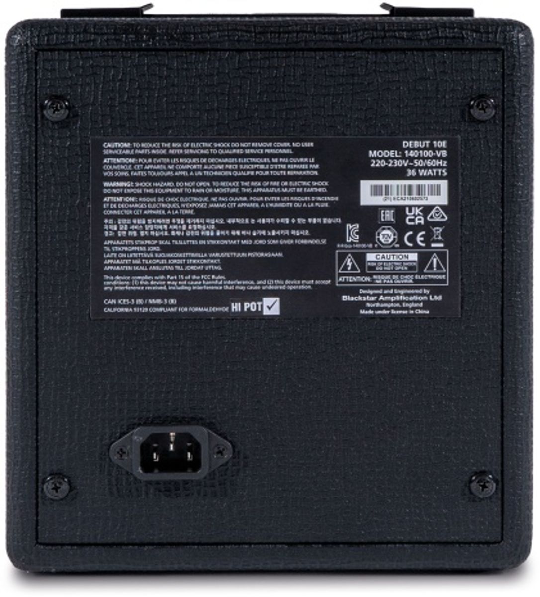 Blackstar Debut 10E Black - 10W Guitar Combo