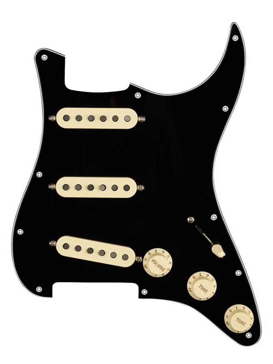 Fender Custom Shop Pre-Wired Pickguard Custom '69 Svart