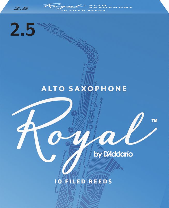 Daddario Royal RJB1025 Alt-sax 10-p 2.5